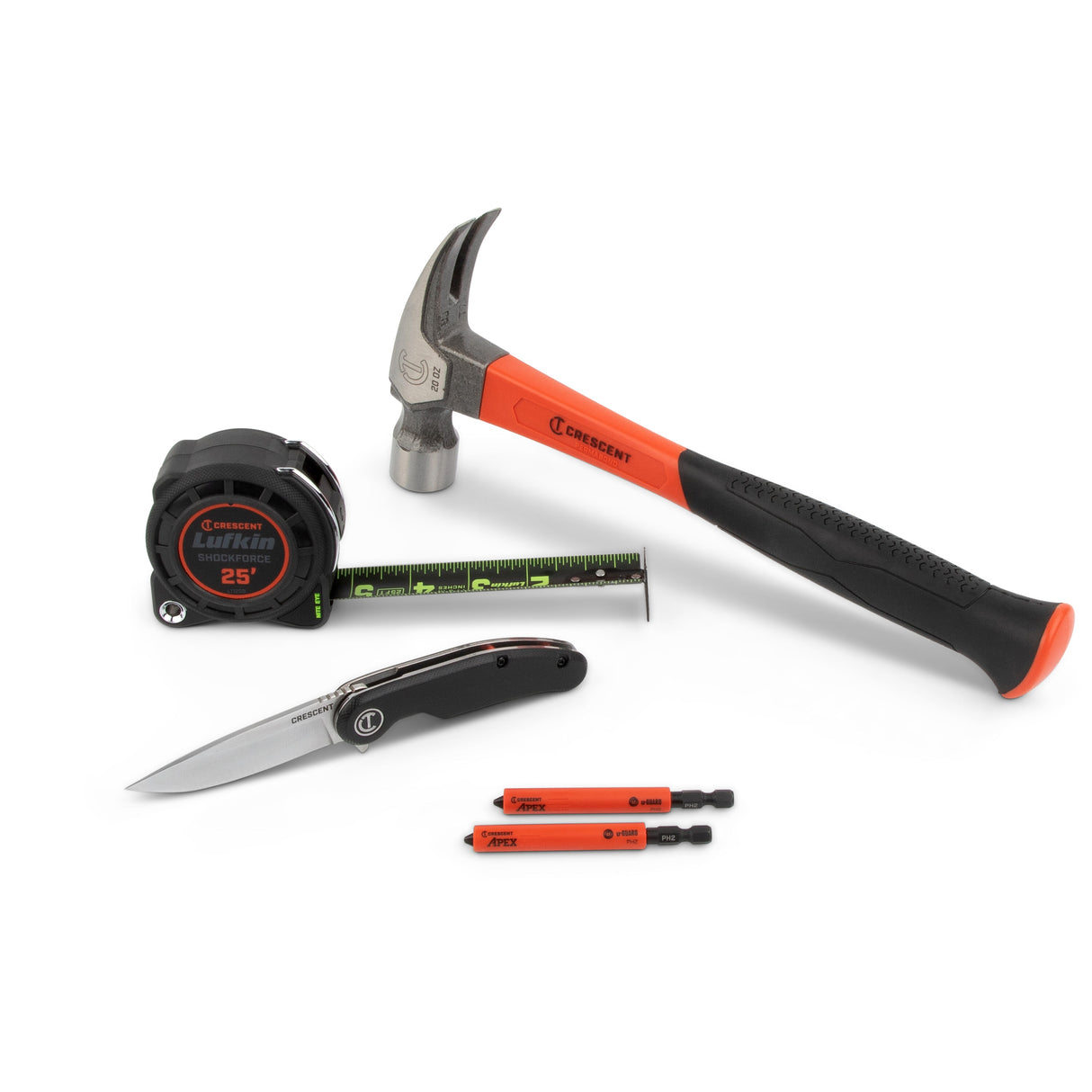 Construction Tool Bundle 5-Piece Household Tool Set Utility Knife Included LWSBUNDLE2