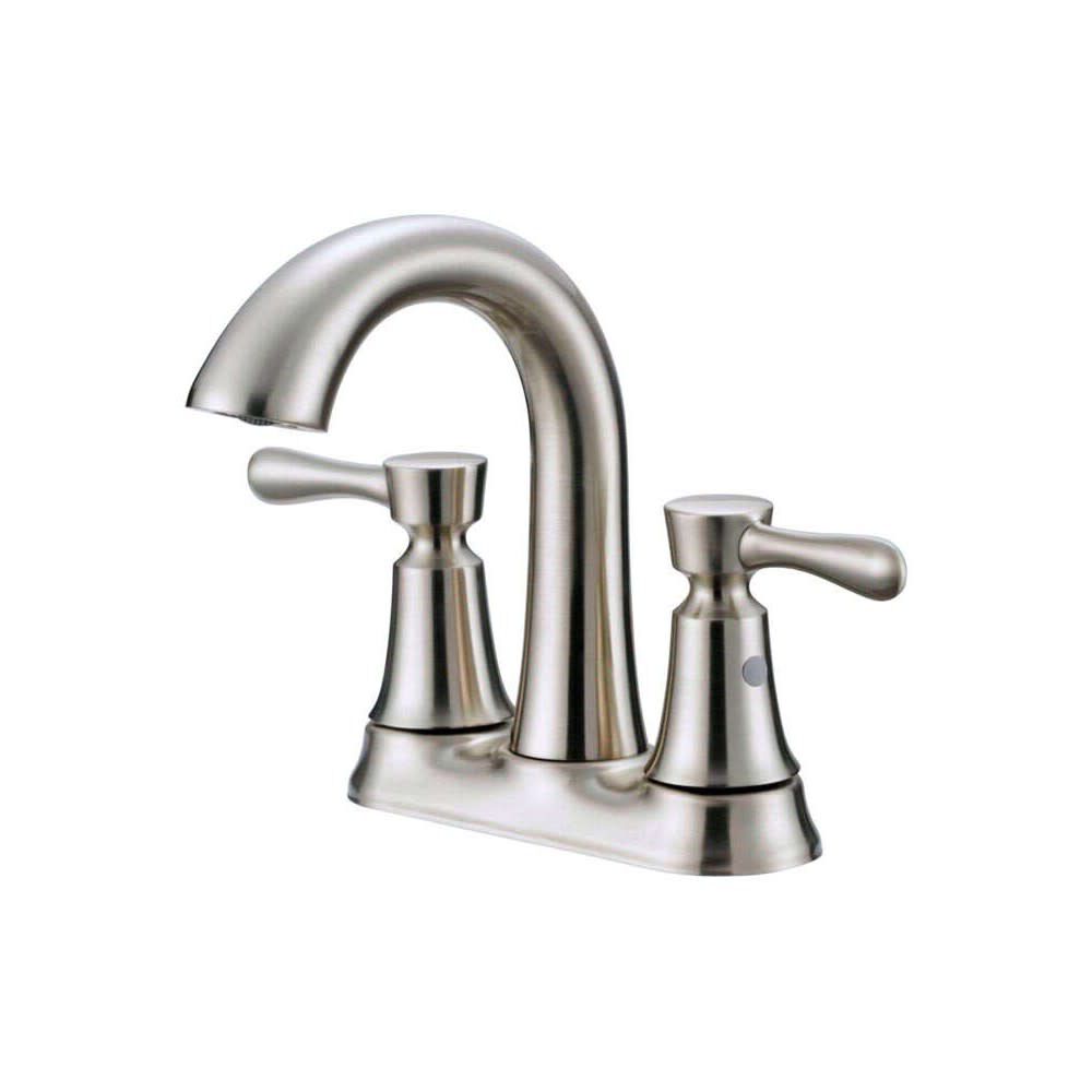 Verona Bathroom Sink Faucet Two Handle Brushed Nickel 67579W-6304