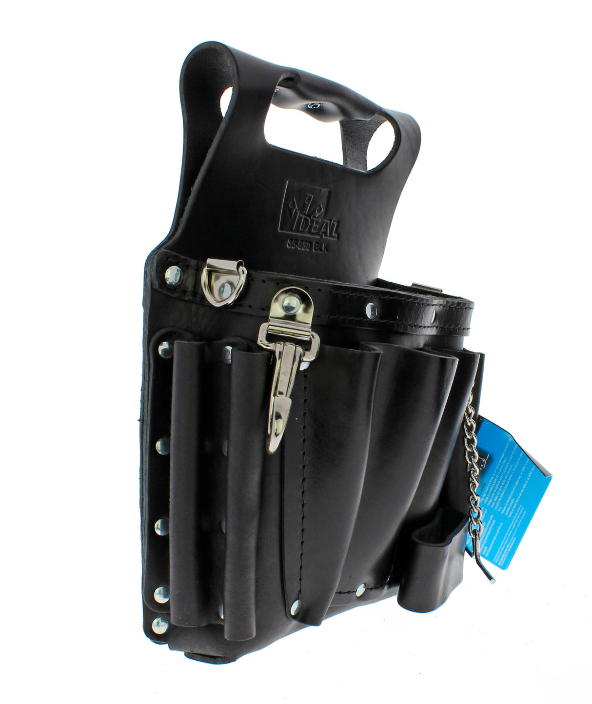 Leather Electrician Tool Pouch 35-950BLK