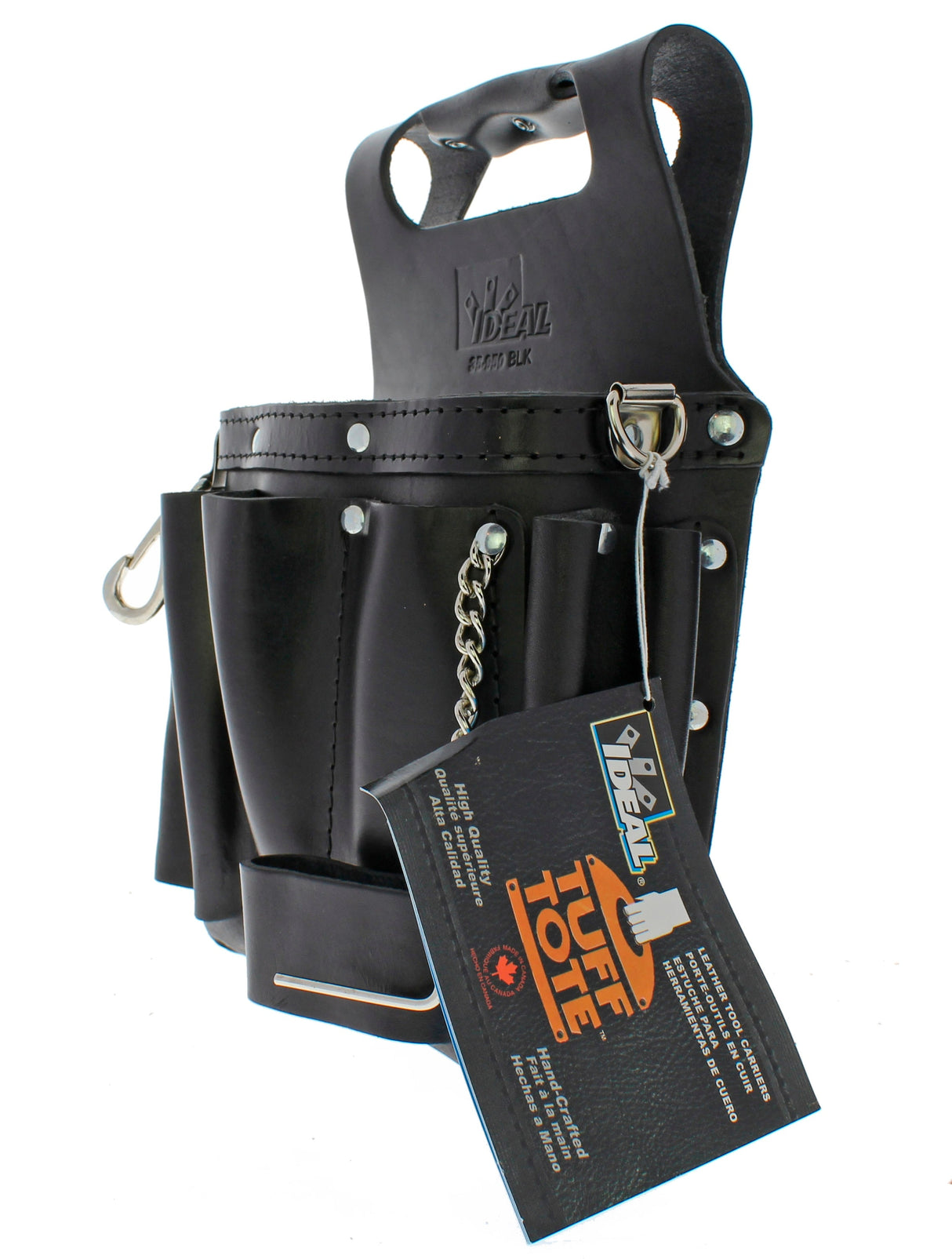 Leather Electrician Tool Pouch 35-950BLK