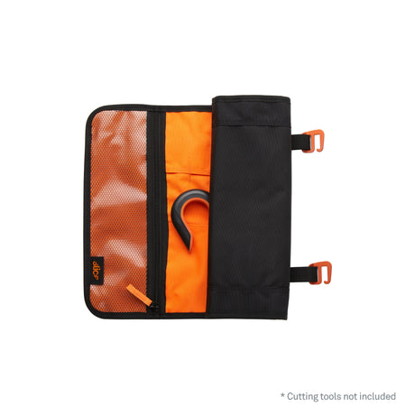 Black/Orange Polyester 14.57-in Tool Roll 10478