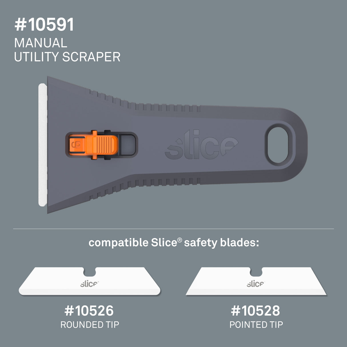 Manual Utility Scraper 6.5Mm 1-Blade Retractable Utility Knife 10591