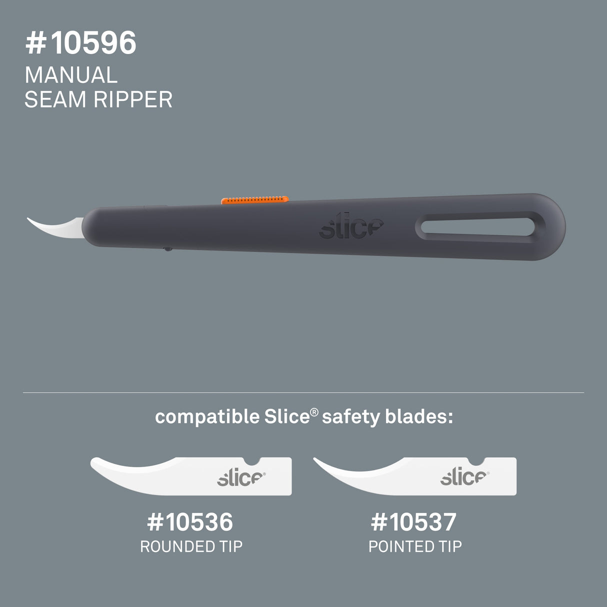 Manual Seam Ripper 6Mm 1-Blade Retractable Utility Knife 10596