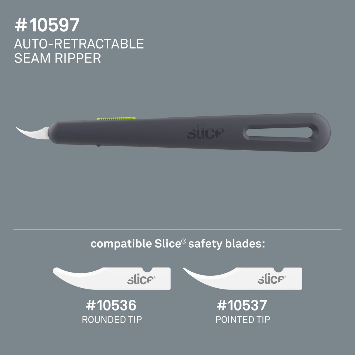 Auto-Retractable Seam Ripper 6Mm 1-Blade Retractable Utility Knife 10597