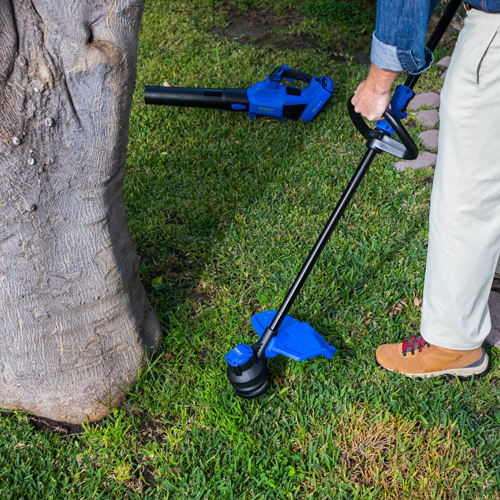 Gen4 40-volt Cordless Battery String Trimmer and Leaf Blower Combo Kit 4 Ah (Battery & Charger Included) KLC 2040A-03