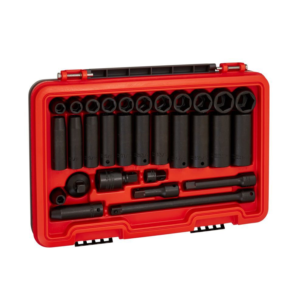 Socket Set 1/2 DR 30pc SAE IM SET J74130IM