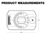 Aluminum 3.27-in 1 Vial Magnetic Pocket Level TB-H2-L-4R