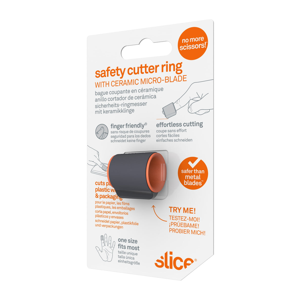 Safety Cutter Ring 0.6Mm 1-Blade Utility Knife 10583