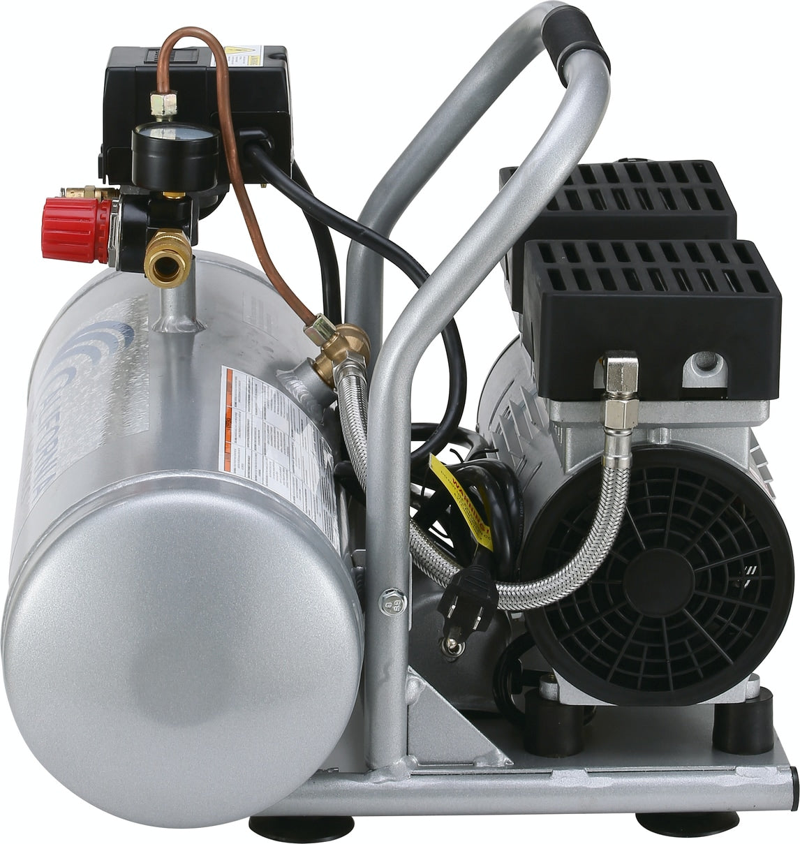 2-Gallon Electric 120 PSI Horizontal Quiet Air Compressor CAT-2010A