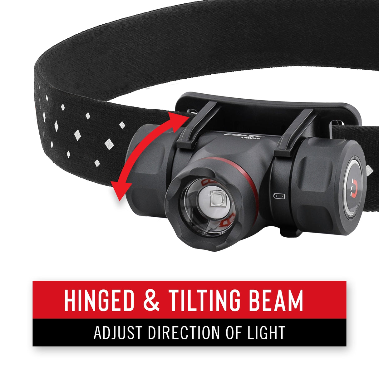 410-Lumen LED Rechargeable Headlamp (Battery Included) 30554