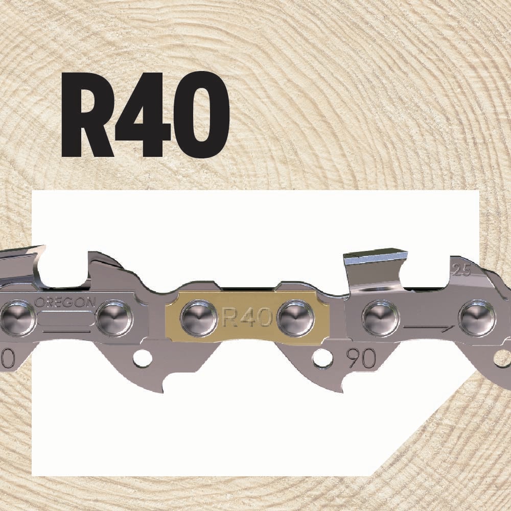 R40 40 Link Replacement Chainsaw Chain For 10-in, 0.043-in Gauge, 3/8-in Pitch R40-21