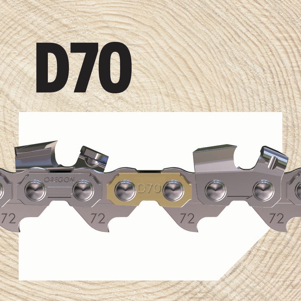 D70 70 Link Replacement Chainsaw Chain For 20-in, 0.05-in Gauge, 3/8-in Pitch D70-21