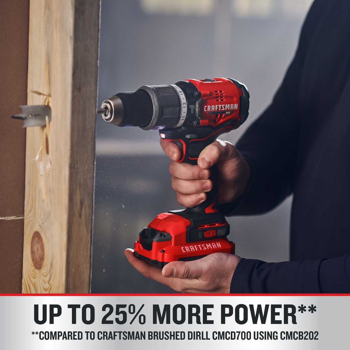 V20 RP 1/2-in 20-volt Max Variable Speed Brushless Hybrid Cordless Hammer Drill (2-Batteries Included) CMCD732D2