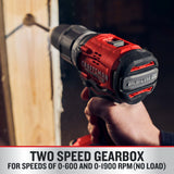 V20 RP 1/2-in 20-volt Max Variable Speed Brushless Hybrid Cordless Hammer Drill (2-Batteries Included) CMCD732D2