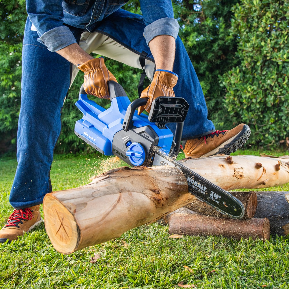 Gen4 40-volt 14-in Brushless Battery Chainsaw (Battery and Charger Not Included) KCS 1040B-03