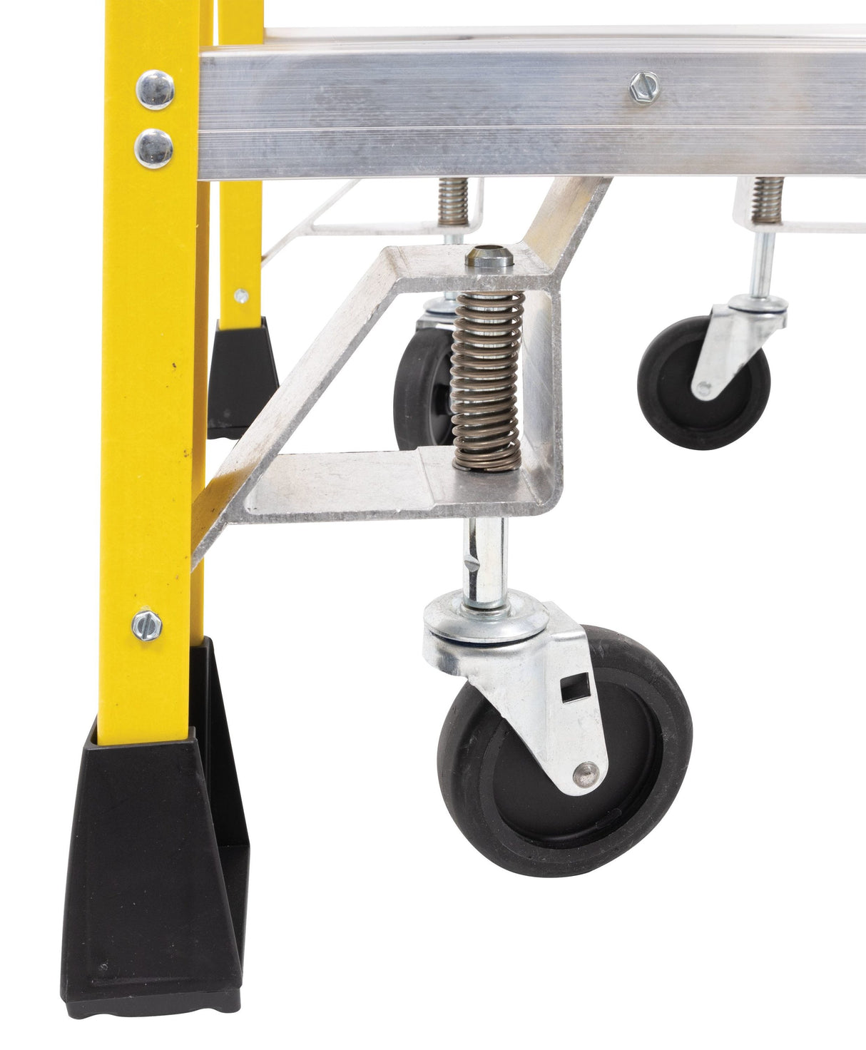 PD7300 6-ft Fiberglass Type 1AA-375-lb Load Capacity Podium Step Ladder PD7303-4C