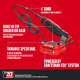 V20 Variable Cordless 20-volt Max Multipurpose Rotary Tool CMCE030B