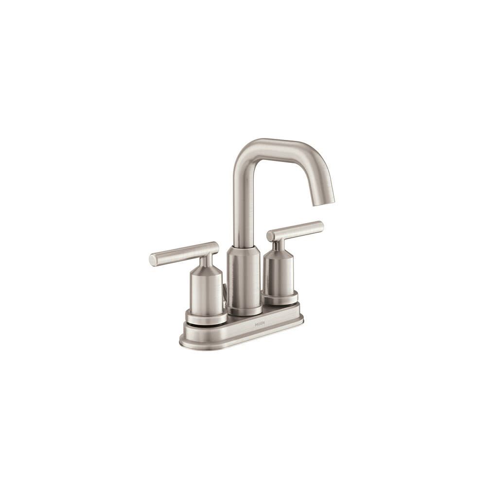 Gibson Bathroom Faucet Spot Resist Nickel 2 Handle High Arc WS84228SRN