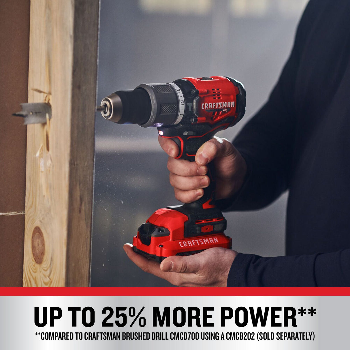 V20 RP 1/2-in 20-volt Max Variable Brushless Cordless Hammer Drill (Bare Tool) CMCD732B