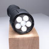 Virtually Indestructible Waterproof 2500-Lumen 4 Modes LED Flashlight KF2500