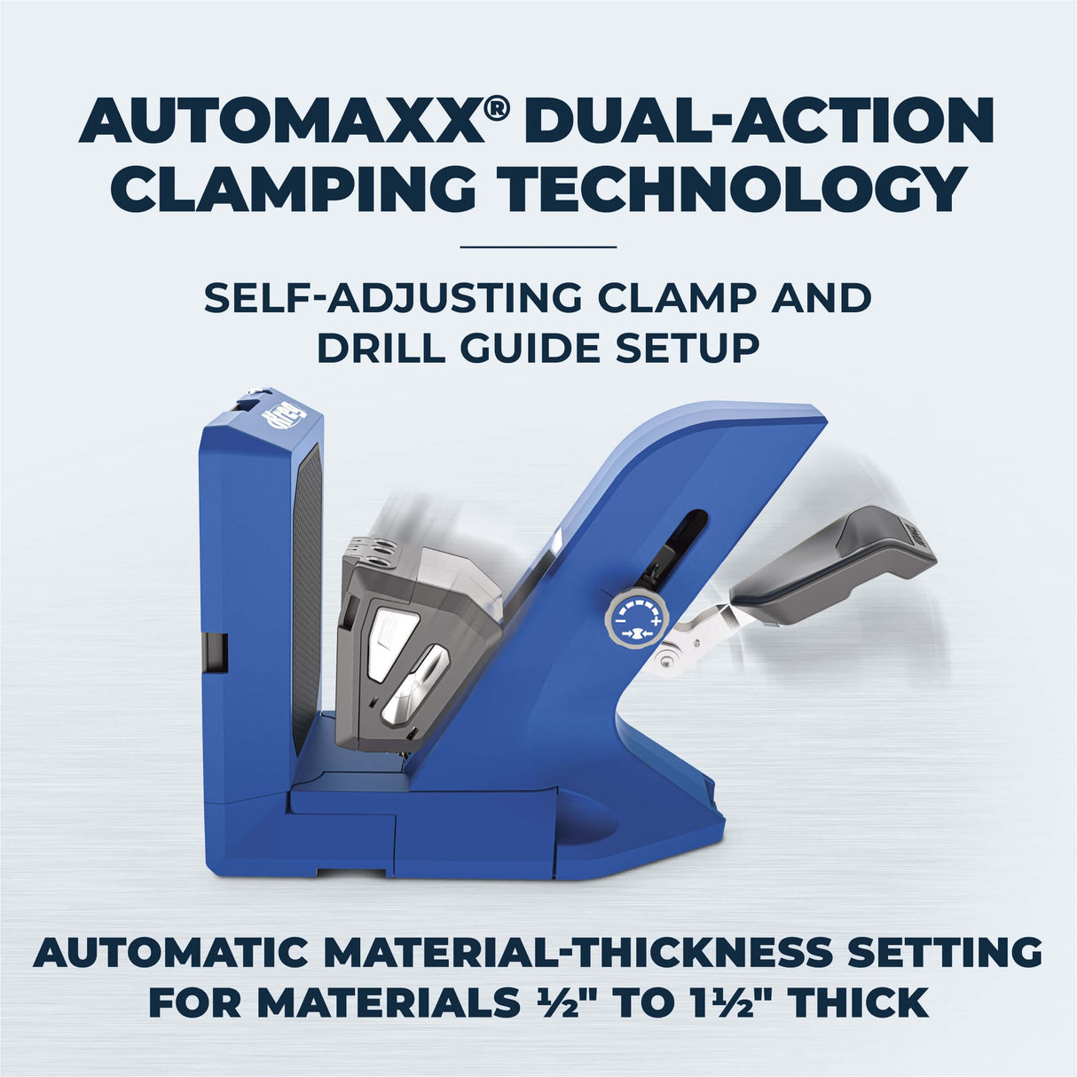 Pocket-Hole Jig 720PRO Plus - Premium, Advanced Jig for Rock-Solid Pocket-Hole Joints, Automaxx Clamping, GripMaxx Anti-Slip KPHJ720PROL