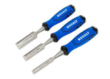 3-Pack Woodworking Chisels Set 68679