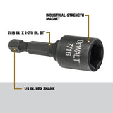 FlexTorq 7/16-in x 2-in Nutsetter Impact Driver Bit DW2227IR  G