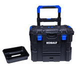 CASESTACK 21.5-in W x 26.7-in H x 17.2-in D Black Plastic Rolling Tool Box KCS-RTBOX1-03