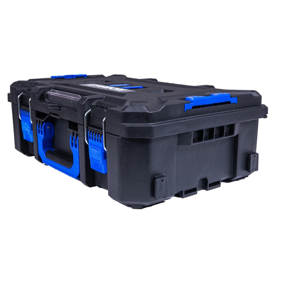 CASESTACK 21.25-in W x 7-in H x 14-in D Black Plastic Tool Box KCS-SSBOX1-03