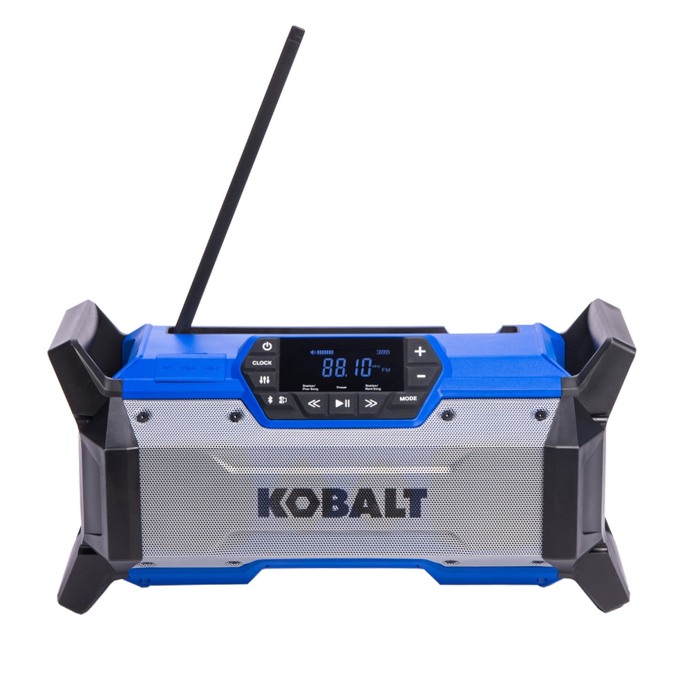 24-volt Water Resistant Cordless Bluetooth Compatibility Jobsite Radio KJR 124B-03