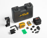 Green 100-ft Self-Leveling Indoor/Outdoor Cross-90 Beam Cross-line Laser Level Kit PLS 6G RBP KIT