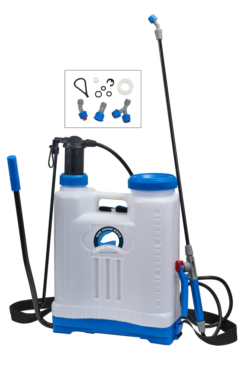 Versatile Sprayer Accessories Kit with Multiple Nozzle Adapters, 24ft Hose, and Lockable On/Off Switch for Continuous Spraying BG-425