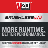 V20 Brushless RP 20-volt Max 1-in Sds-plus Variable Cordless Rotary Hammer Drill (Bare Tool) CMCH234B