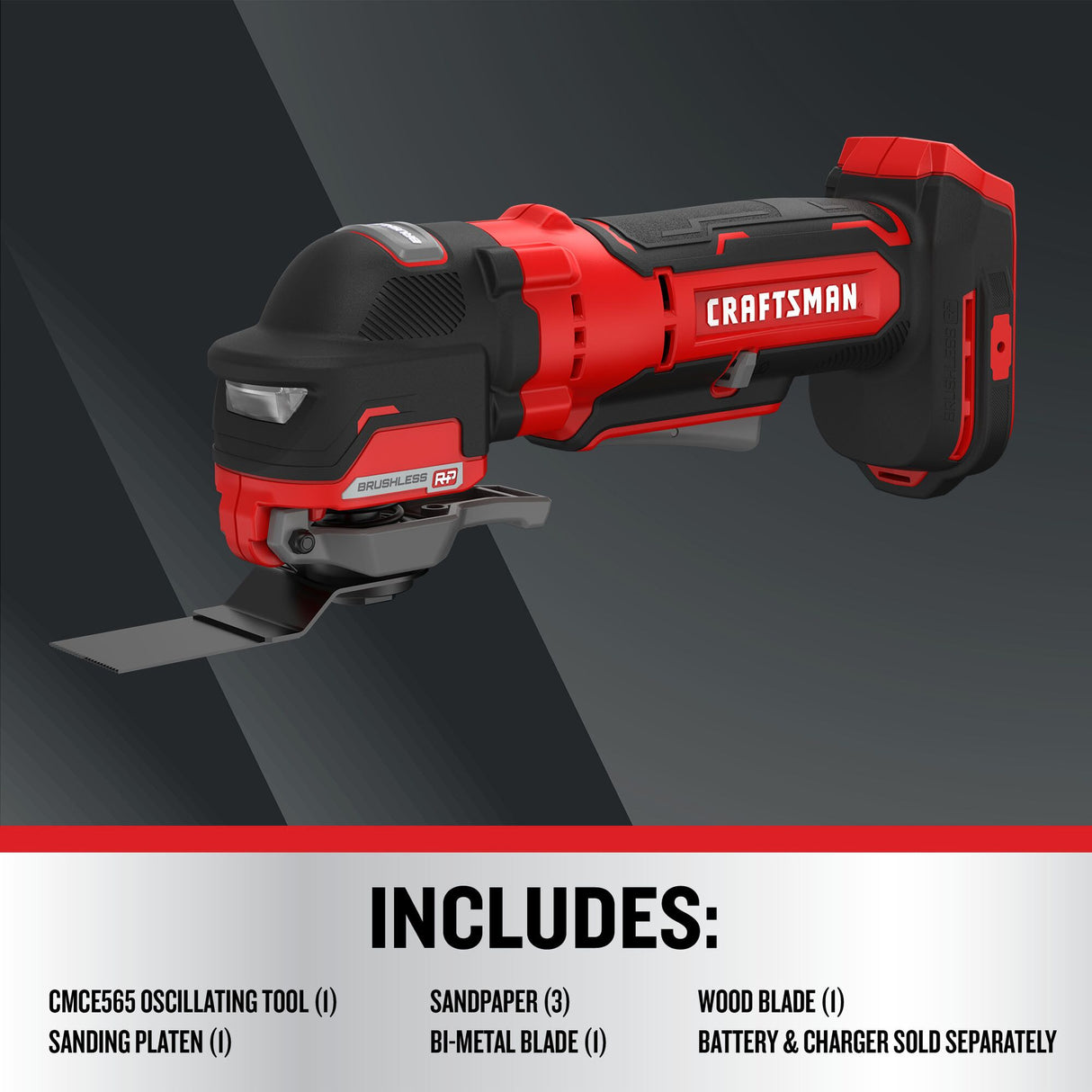 V20 RP 20-volt Max Cordless Brushless Variable Oscillating Multi-Tool CMCE565B