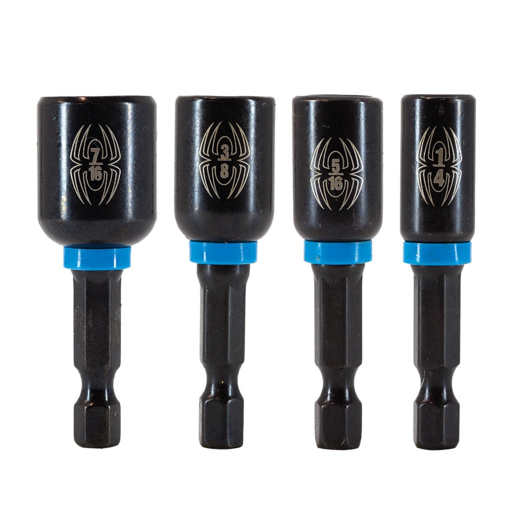 Mach-Blue 1/4-in Nutsetter Impact Driver Bit (4-Piece) 19063