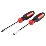 2-Piece Bi-material Handle Slottedhead/Phillips Screwdriver Set CMHT65072N