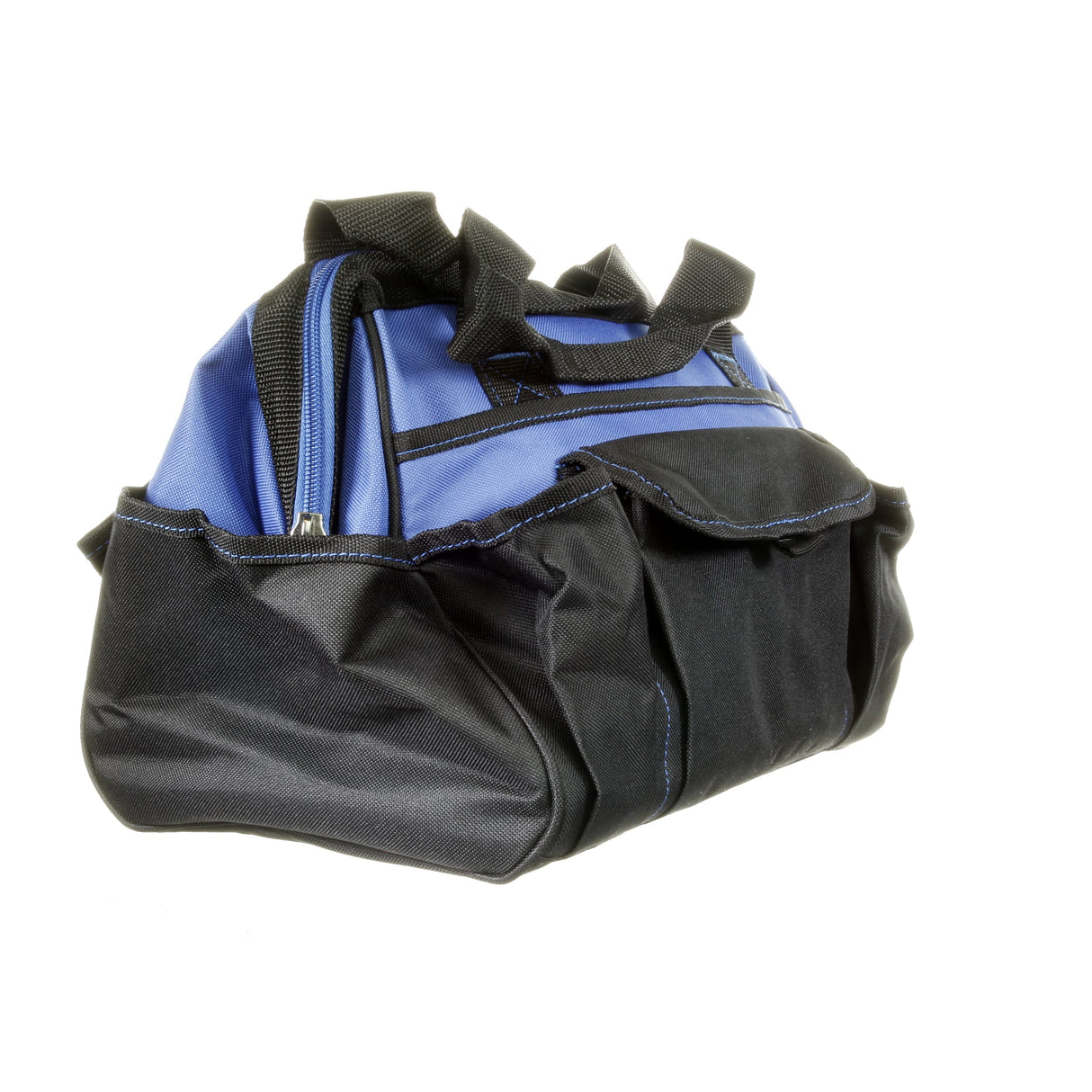 Blue Polyester 9-in Zippered Tool Bag 37-013