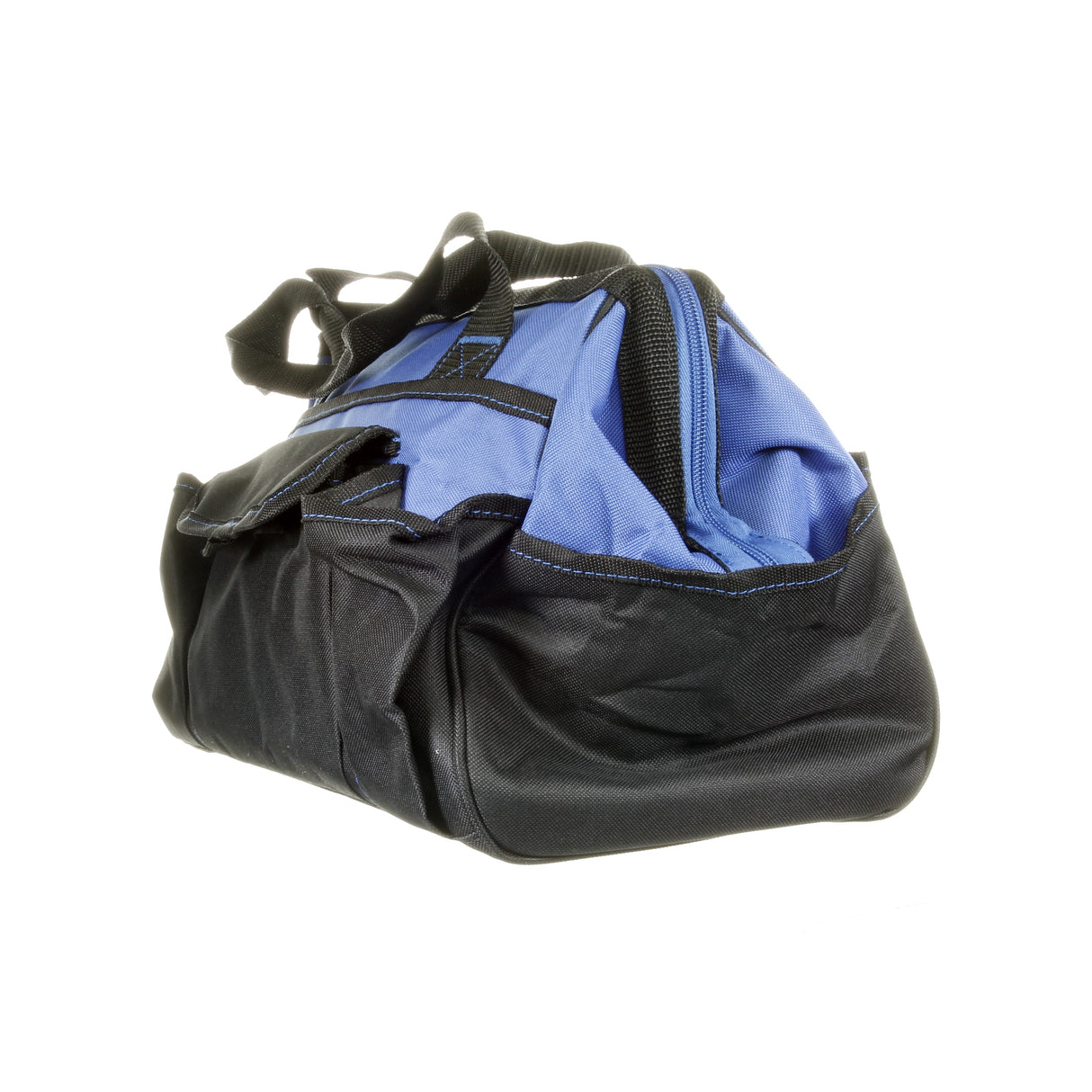 Blue Polyester 9-in Zippered Tool Bag 37-013