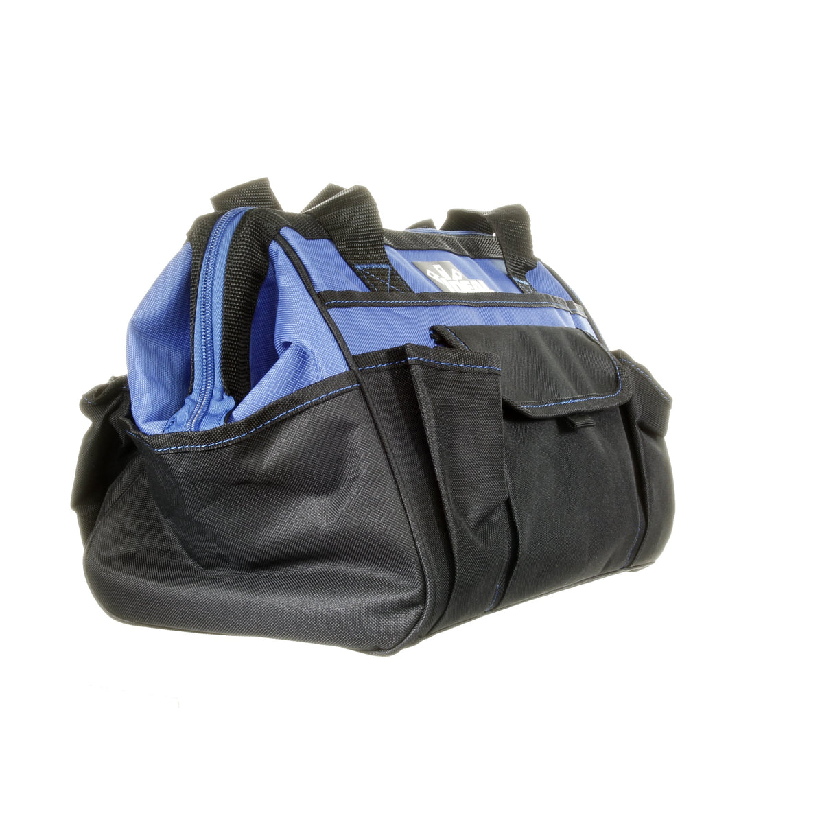 Blue Polyester 9-in Zippered Tool Bag 37-013