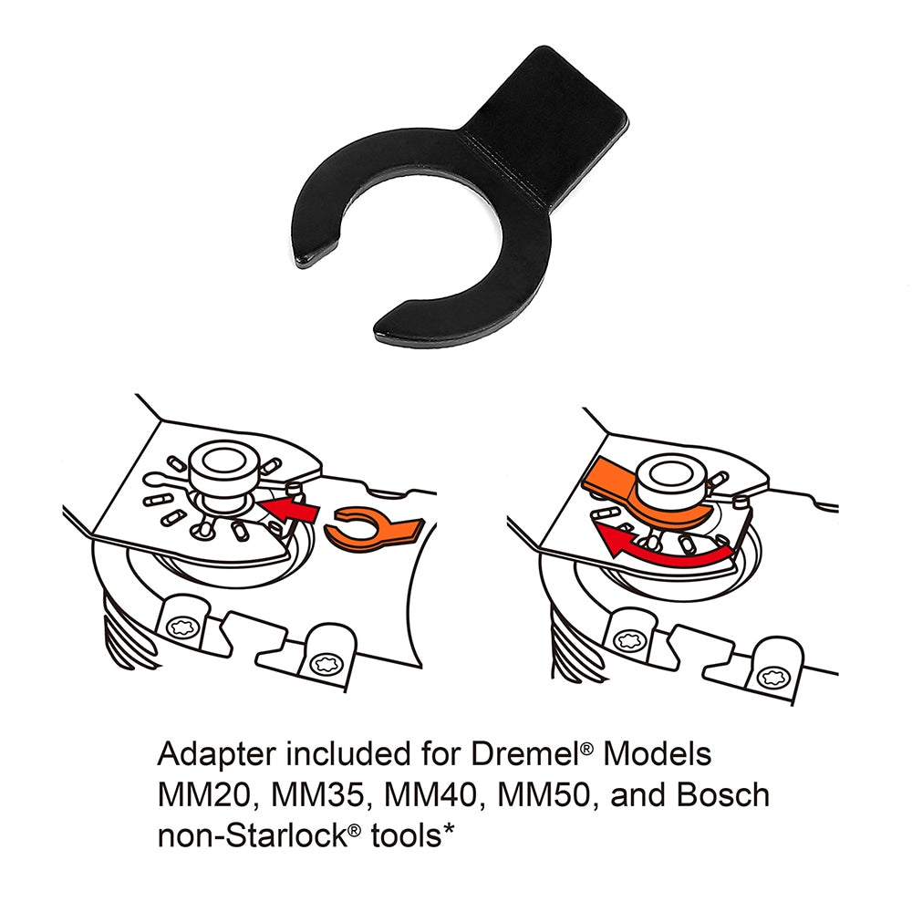 Multiple Materials Oscillating Tool Blade 70830