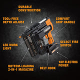 2-in 18-Gauge Cordless Brad Nailer (Battery & Charger Included) PE2118G