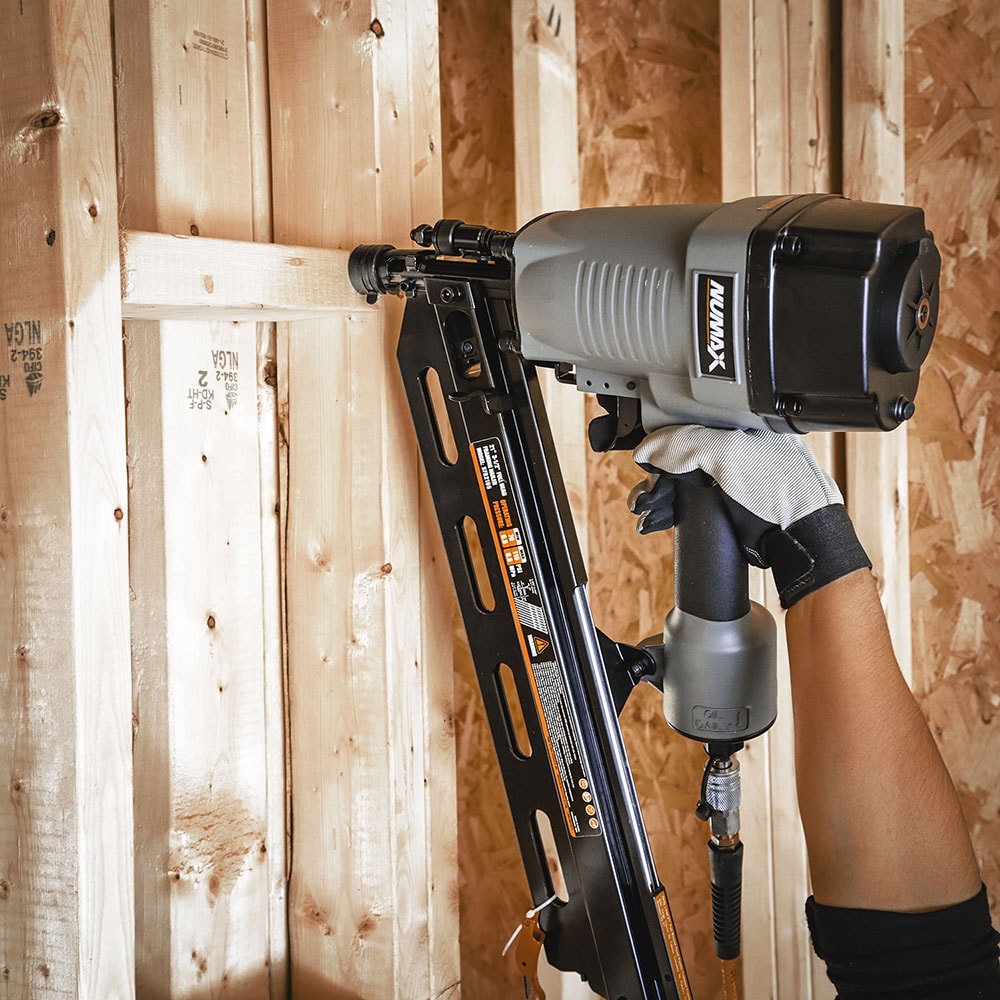 Full Round Head 3.5-in 21-Degree Pneumatic Framing Nailer SFR2190