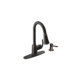 Bayhill Kitchen Faucet Bronze 1 Handle High Arc Pulldown CA87094BRB