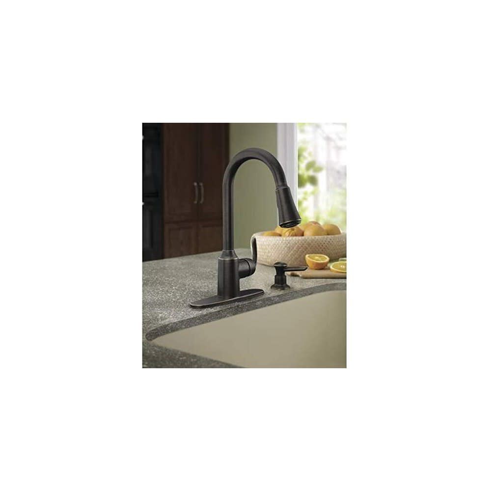 Bayhill Kitchen Faucet Bronze 1 Handle High Arc Pulldown CA87094BRB