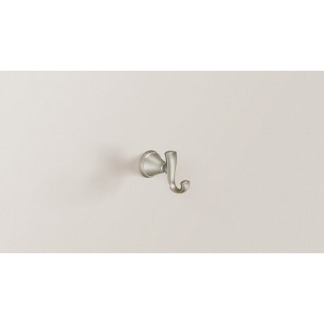 Tiffin Brushed Nickel Robe Hook with Press & Mark Stamp MY4803BN