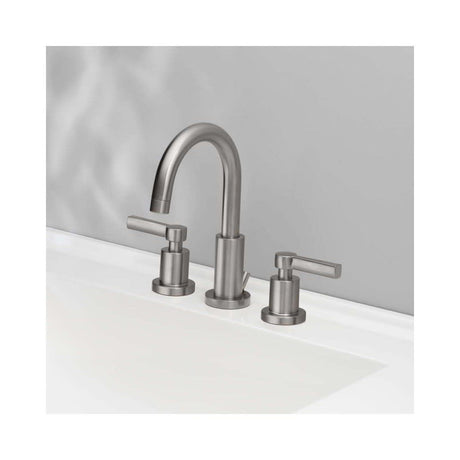 Bathroom Sink Faucet Two Handle Brushed Nickel 67872W-6004