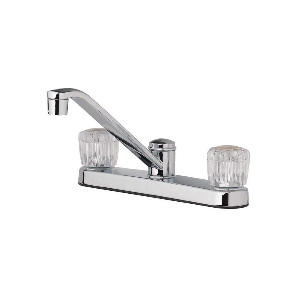 Essentials Kitchen Faucet Two Handle Chrome 810N-D4001