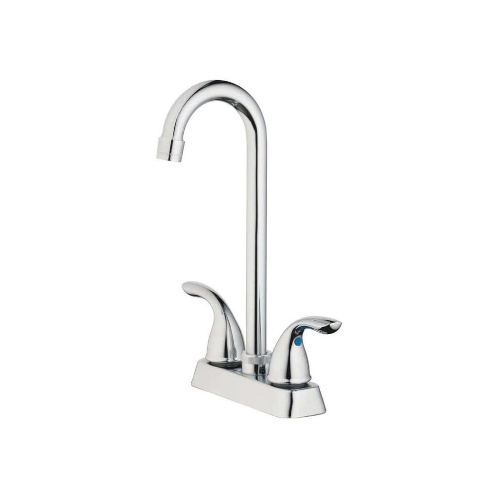 Bar Faucet Chrome Two Handle 67299W-0101