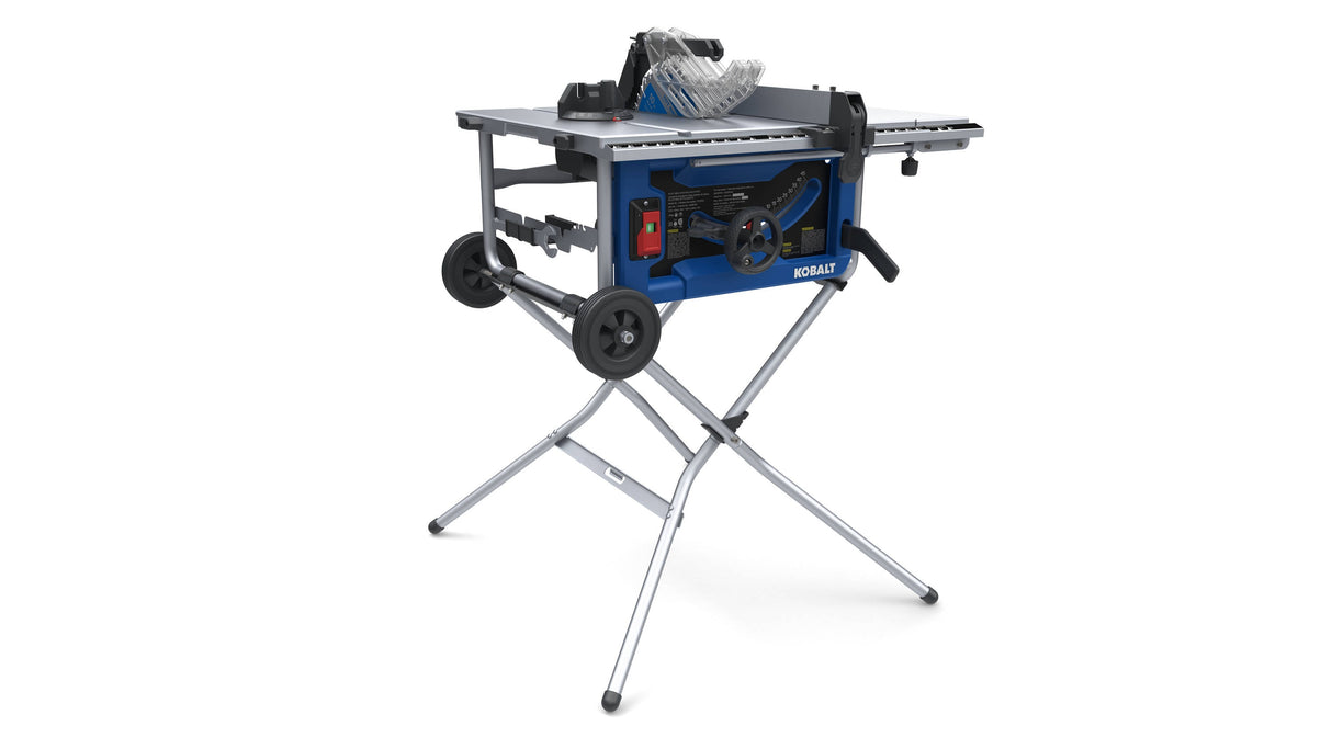 10-in 15-Amp 120-Volt Corded Portable Jobsite Table Saw with Folding Stand TS10302