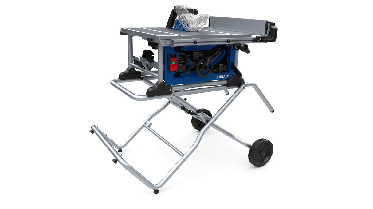 10-in 15-Amp 120-Volt Corded Portable Jobsite Table Saw with Gravity Rise Stand TS10601